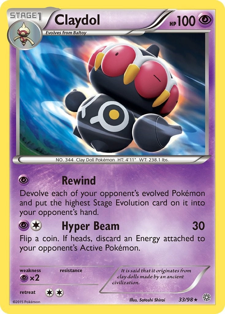 Image for Claydol (33/98) (XY - Ancient Origins) - Pokemon