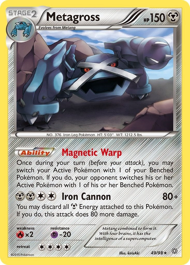Image for Metagross (49) (49/98) (XY - Ancient Origins) - Pokemon