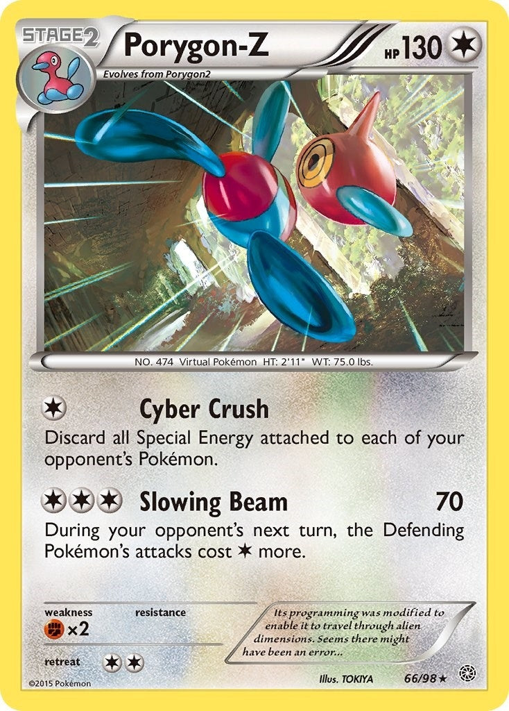 Image for Porygon-Z (66) (66/98) (XY - Ancient Origins) - Pokemon
