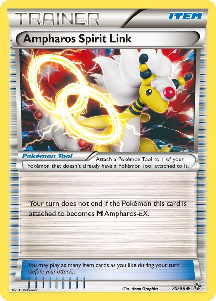 Image for Ampharos Spirit Link (70/98) (XY - Ancient Origins) - Pokemon