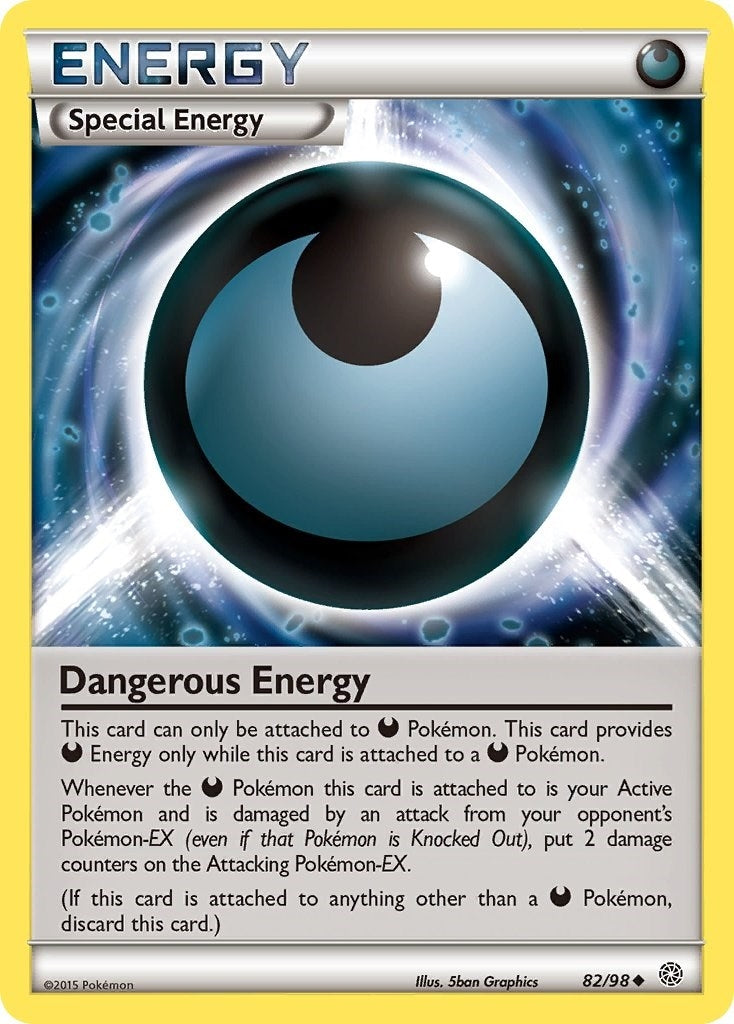 Image for Dangerous Energy (82/98) (XY - Ancient Origins) - Pokemon
