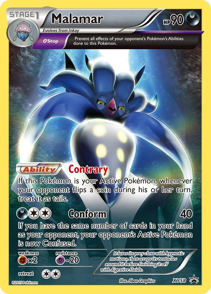 Image for Malamar - XY58 (XY58) (XY Promos) - Pokemon