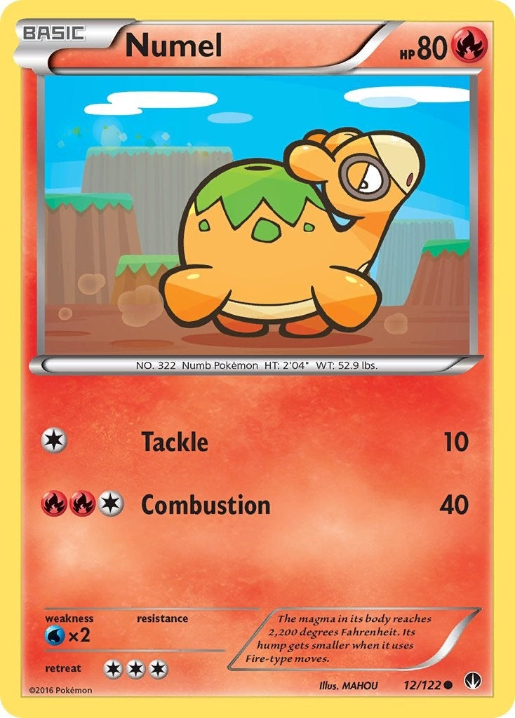 Image for Numel (12/122) (XY - BREAKpoint) - Pokemon