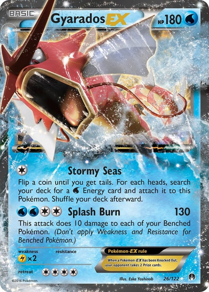 Image for Gyarados EX (26/122) (XY - BREAKpoint) - Pokemon