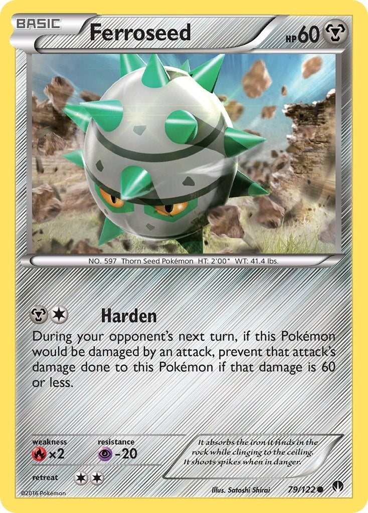 Image for Ferroseed (79/122) (XY - BREAKpoint) - Pokemon