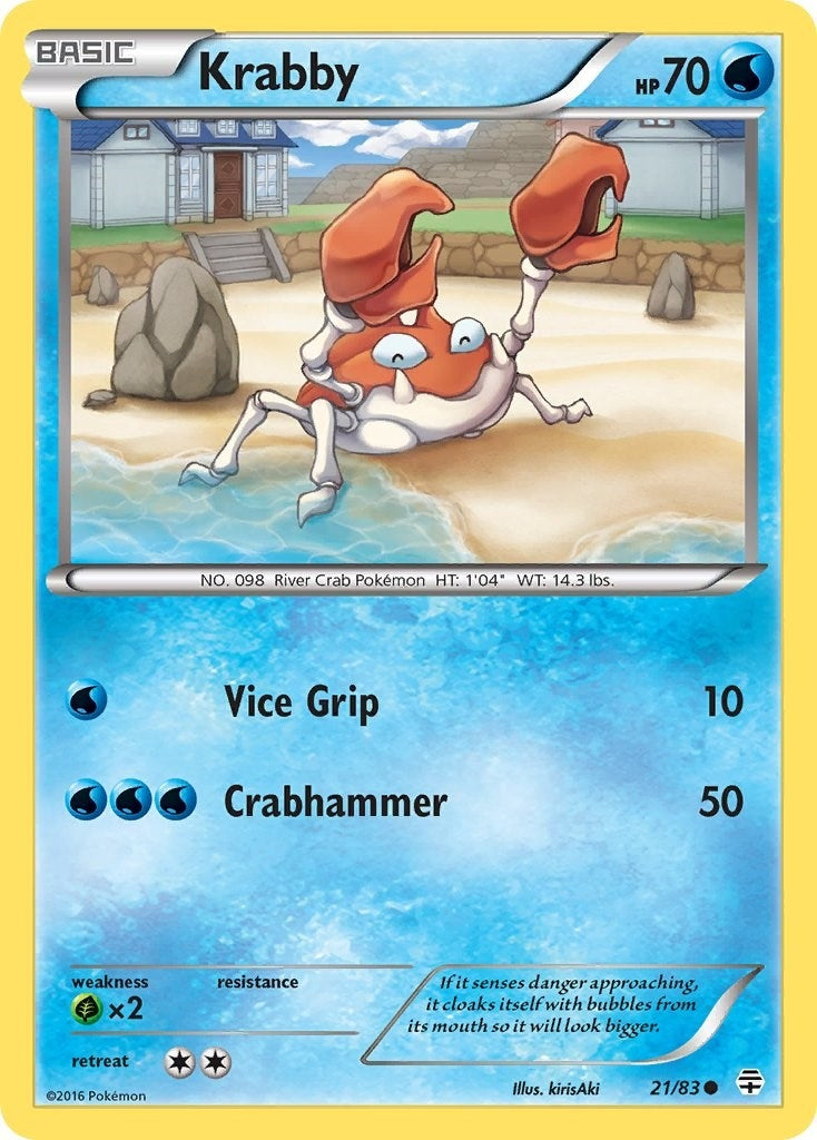 Image for Krabby (21/83) (Generations) - Pokemon