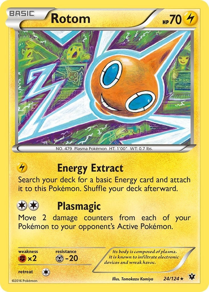 Image for Rotom (24/124) (XY - Fates Collide) - Pokemon
