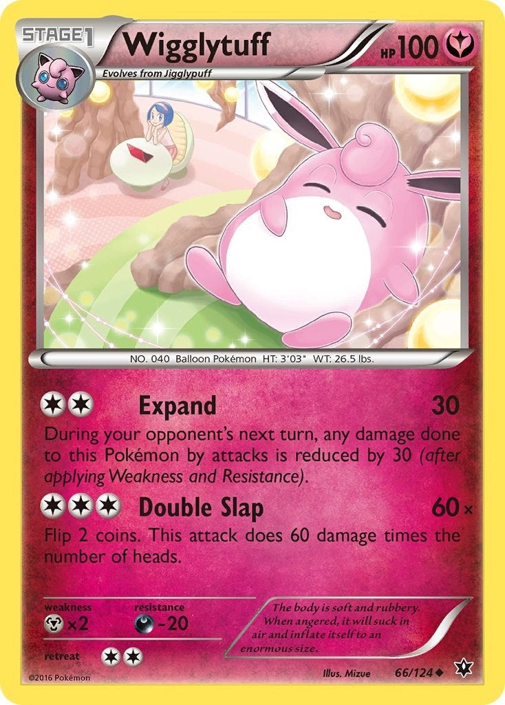 Image for Wigglytuff (66/124) (XY - Fates Collide) - Pokemon