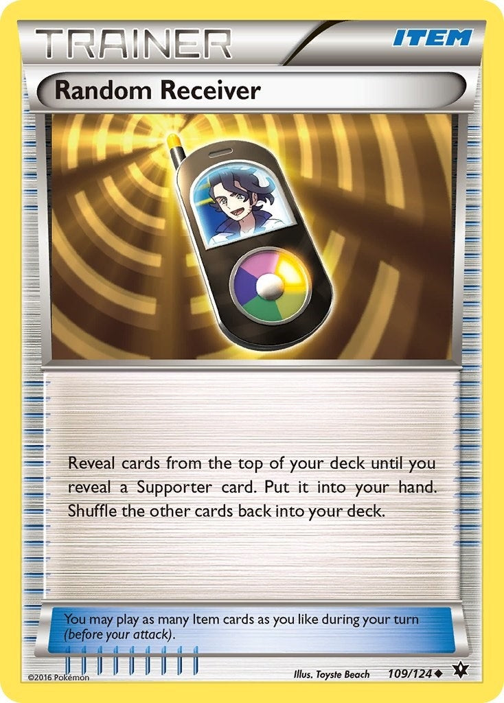 Image for Random Receiver (109/124) (XY - Fates Collide) - Pokemon