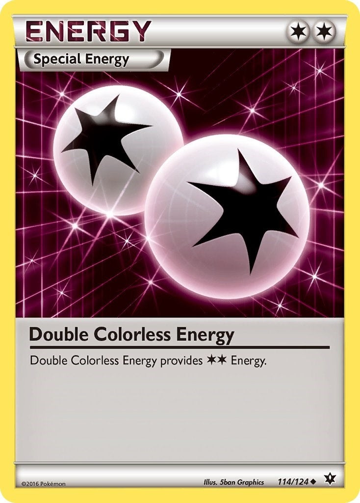 Image for Double Colorless Energy (114/124) (XY - Fates Collide) - Pokemon