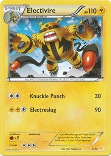 Image for Electivire (25) (25/30) (XY Trainer Kit: Pikachu Libre & Suicune) - Pokemon