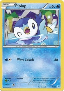 Image for Piplup (16/30) (XY Trainer Kit: Pikachu Libre & Suicune) - Pokemon