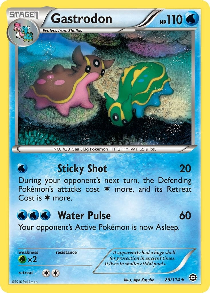 Image for Gastrodon (29/114) (XY - Steam Siege) - Pokemon