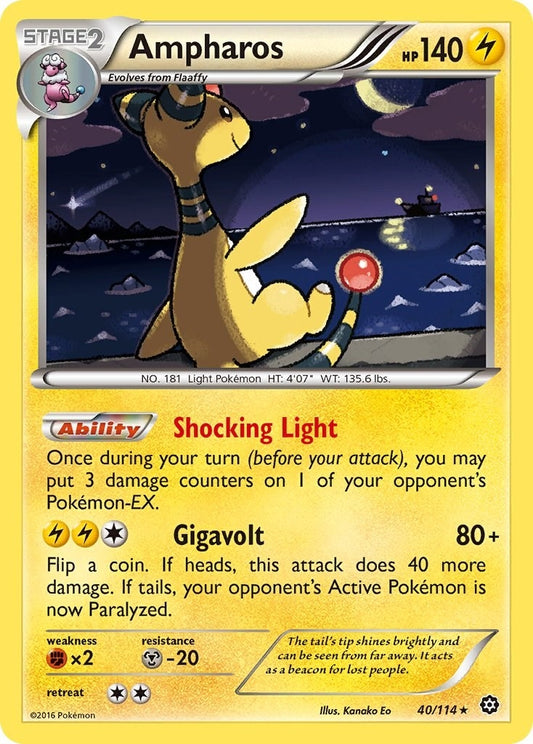 Image for Ampharos (40/114) (XY - Steam Siege) - Pokemon