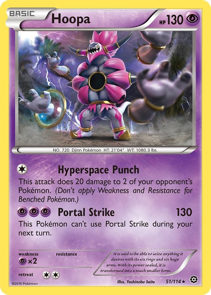 Image for Hoopa (51/114) (XY - Steam Siege) - Pokemon