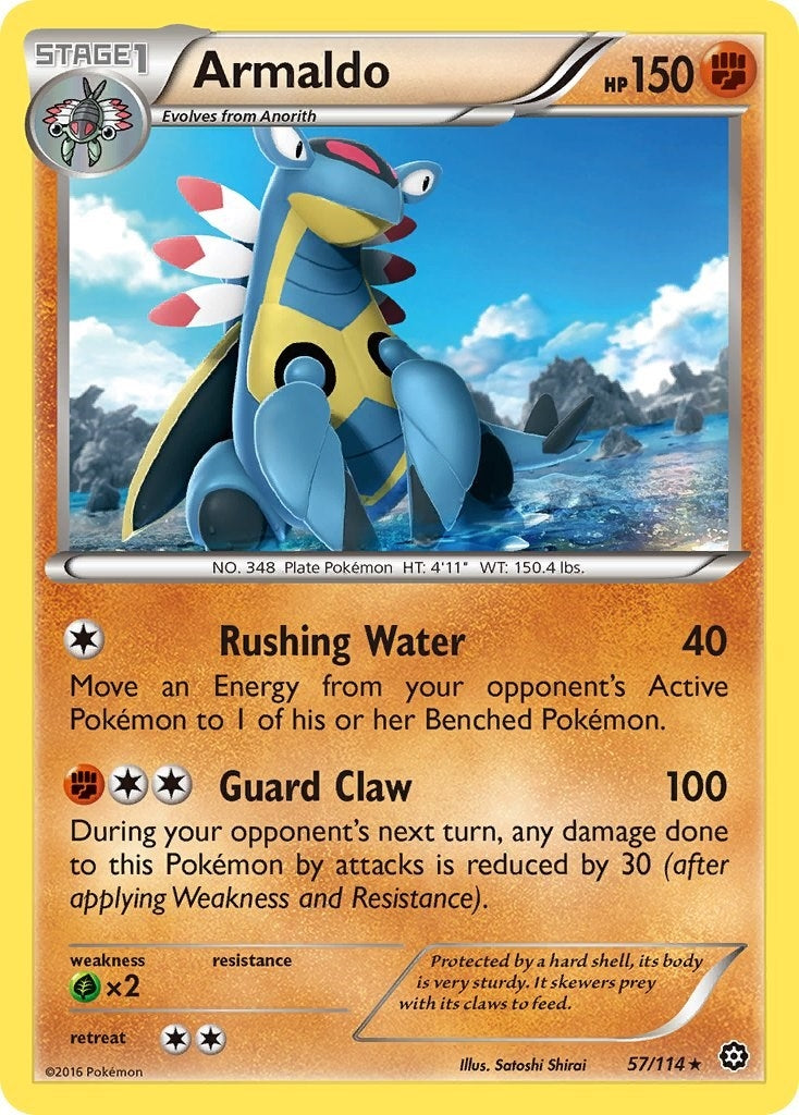 Image for Armaldo (57/114) (XY - Steam Siege) - Pokemon