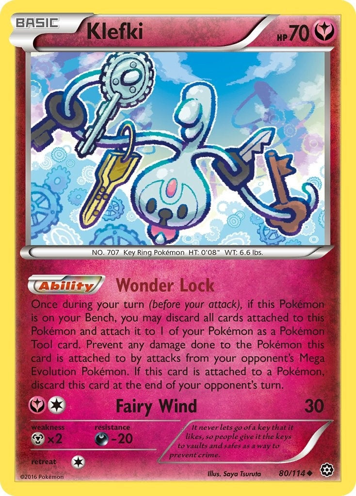 Image for Klefki (80/114) (XY - Steam Siege) - Pokemon