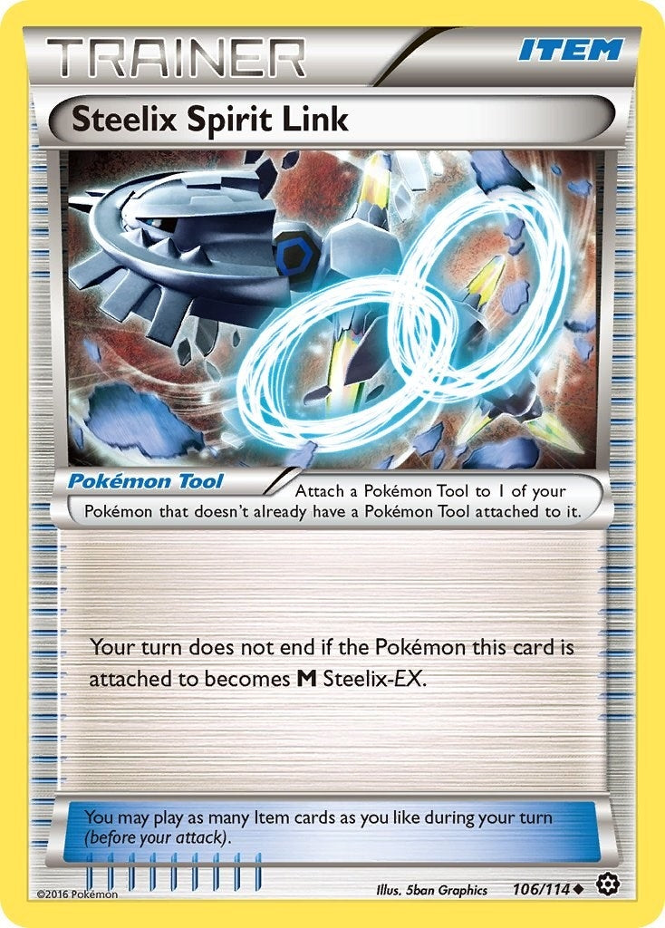 Image for Steelix Spirit Link (106/114) (XY - Steam Siege) - Pokemon