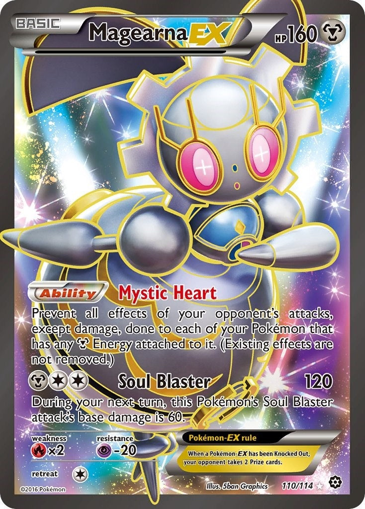 Image for Magearna EX (Full Art) (110/114) (XY - Steam Siege) - Pokemon