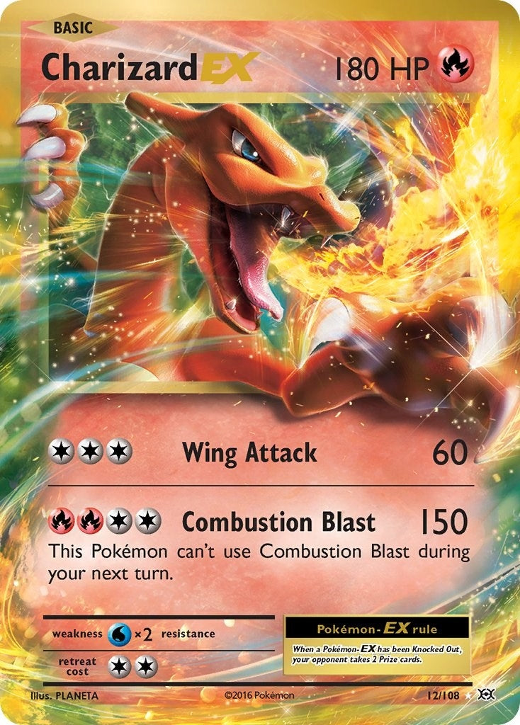 Image for Charizard EX (12/108) (XY - Evolutions) - Pokemon