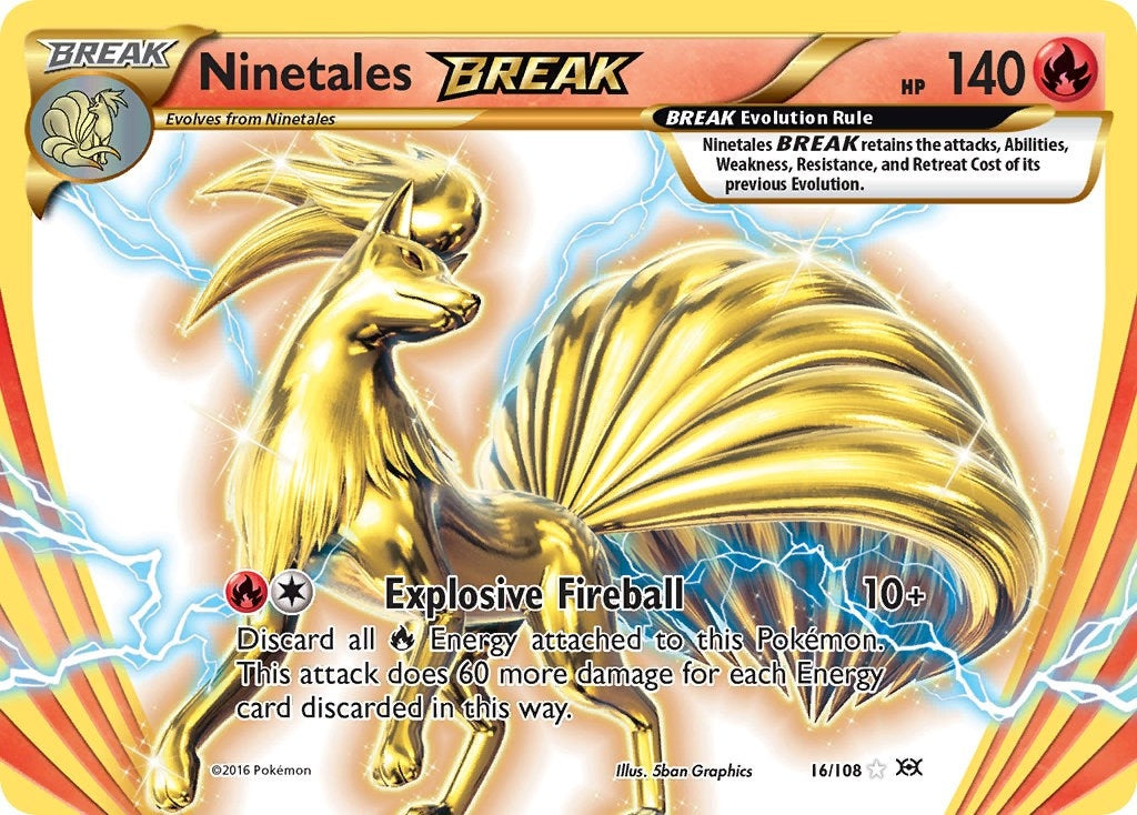 Image for Ninetales BREAK (16/108) (XY - Evolutions) - Pokemon