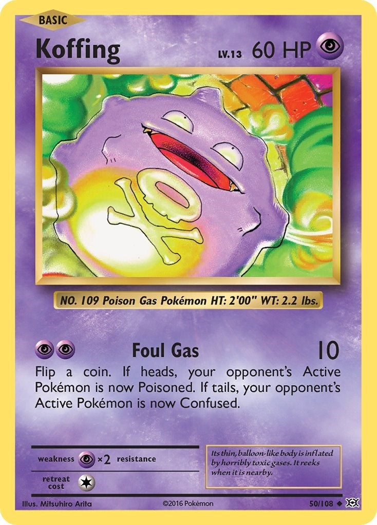 Image for Koffing (50/108) (XY - Evolutions) - Pokemon
