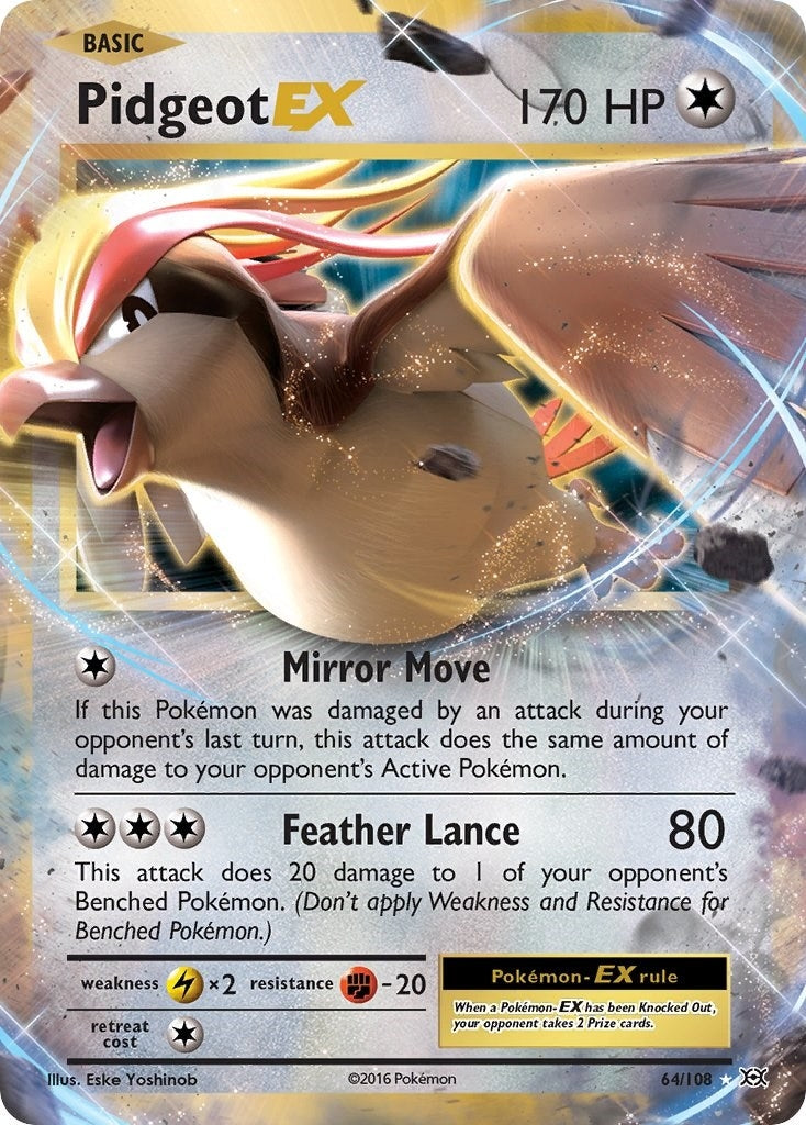 Image for Pidgeot EX (64/108) (XY - Evolutions) - Pokemon