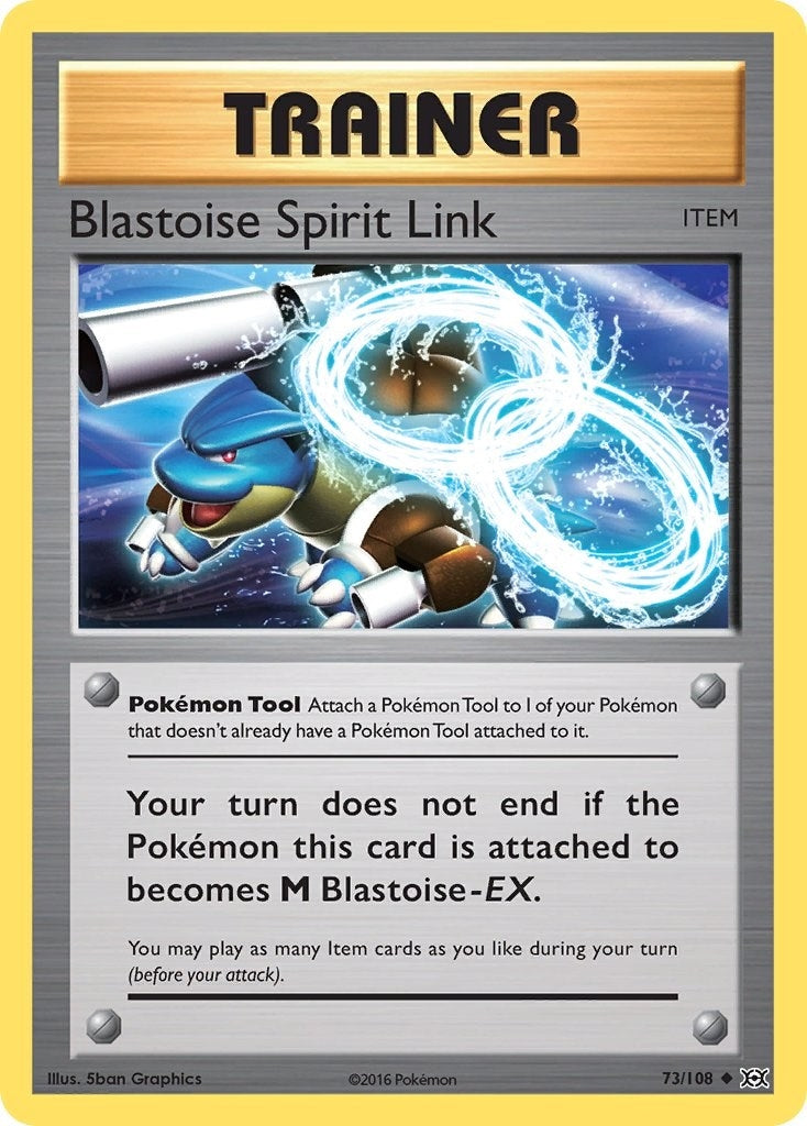Image for Blastoise Spirit Link (73/108) (XY - Evolutions) - Pokemon