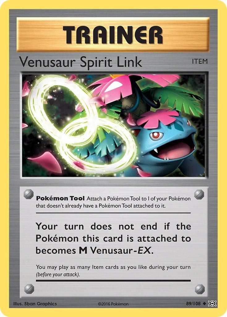 Image for Venusaur Spirit Link (89/108) (XY - Evolutions) - Pokemon