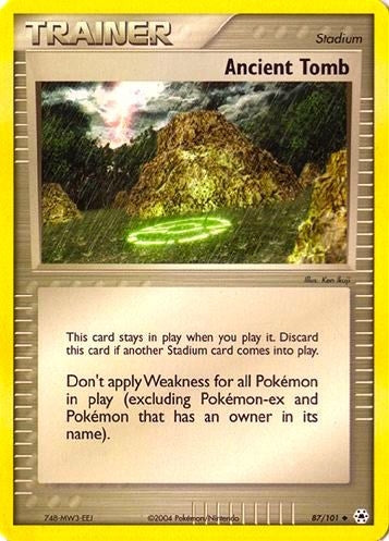 Image for Ancient Tomb (87) (EX Battle Stadium) - Pokemon