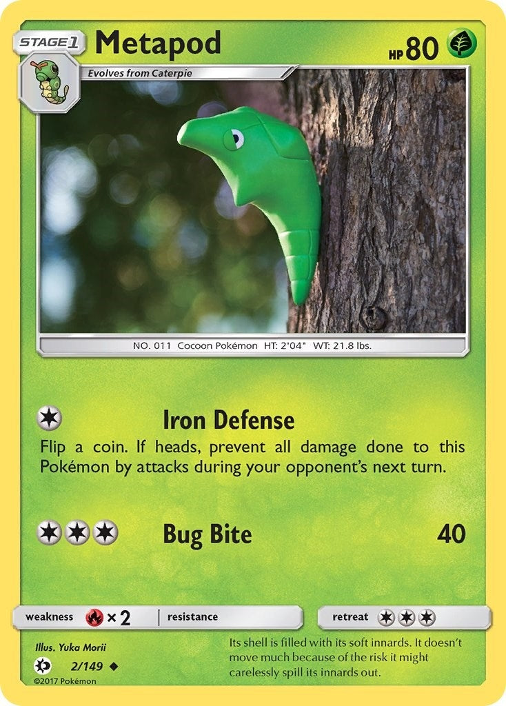 Image for Metapod (2/149) (SM Base Set) - Pokemon
