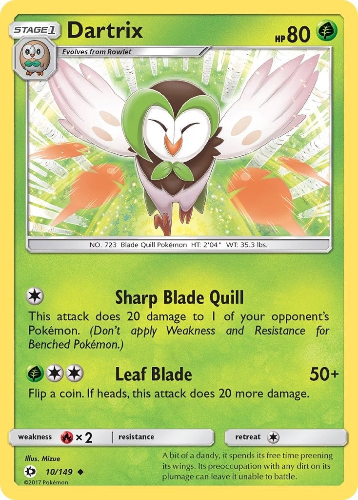 Image for Dartrix (10/149) (SM Base Set) - Pokemon