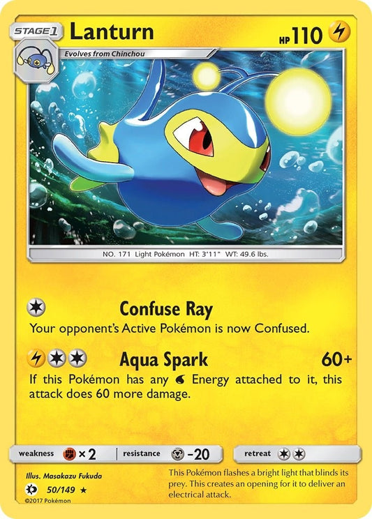 Image for Lanturn (50/149) (SM Base Set) - Pokemon