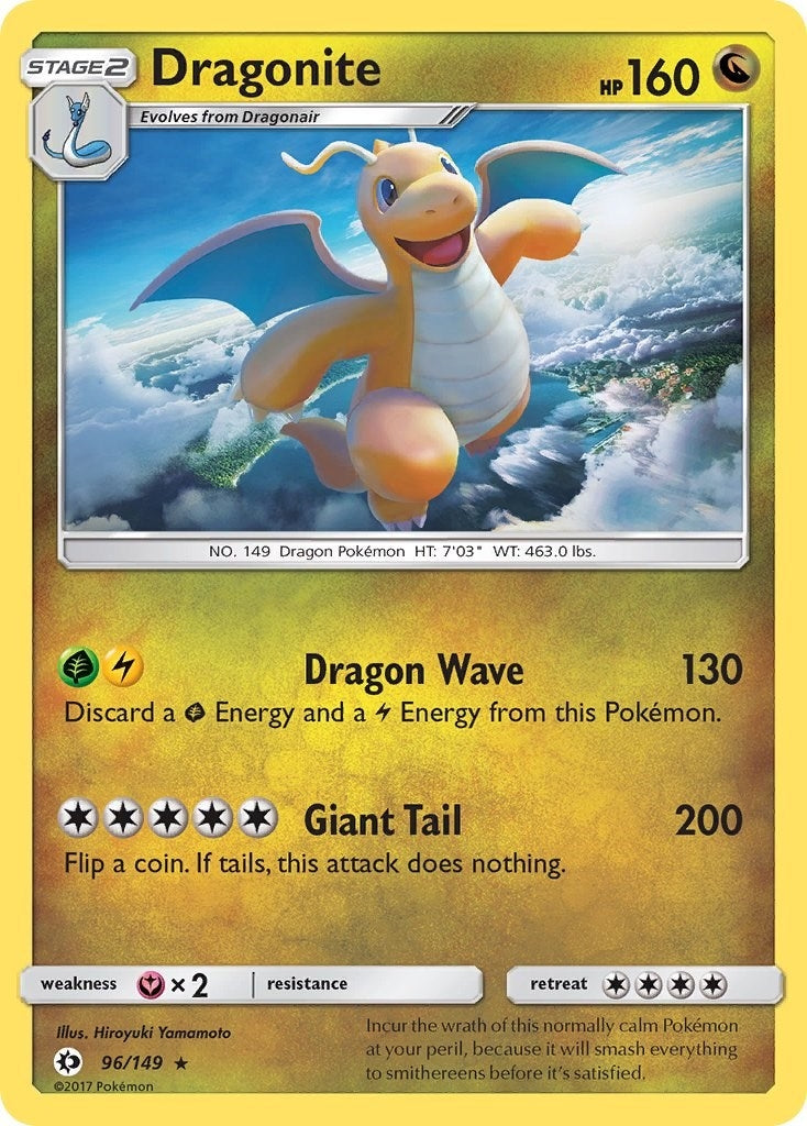 Image for Dragonite (96/149) (SM Base Set) - Pokemon