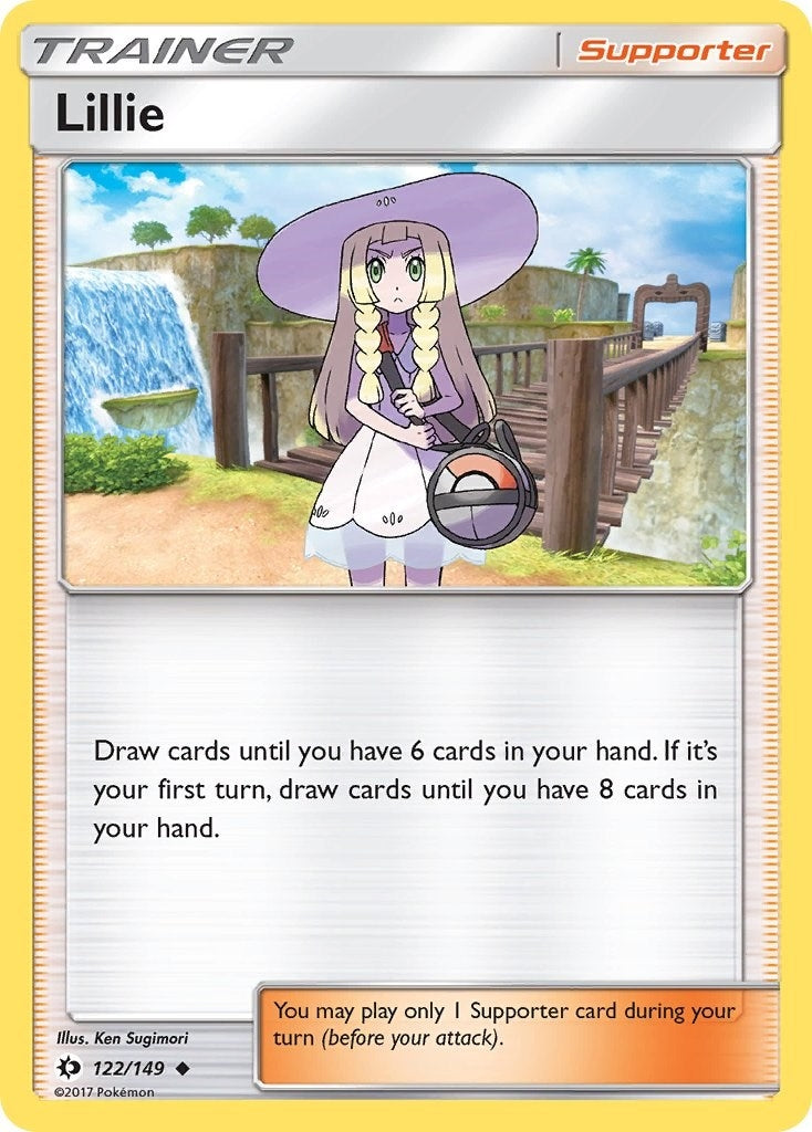 Image for Lillie (122/149) (SM Base Set) - Pokemon