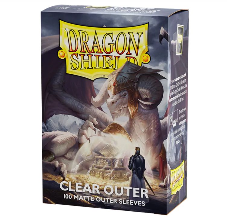Dragon Shield: Outer Sleeves - Matte Clear