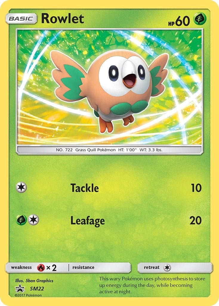 Image for Rowlet - SM22 (SM22) (SM Promos) - Pokemon