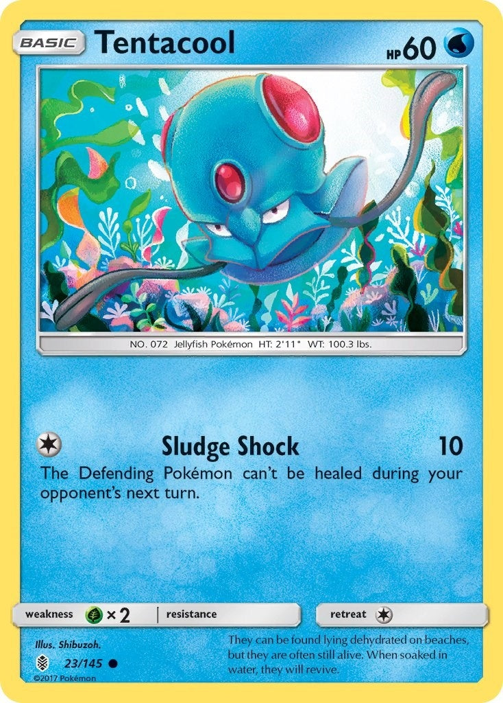 Image for Tentacool (23/145) (SM - Guardians Rising) - Pokemon