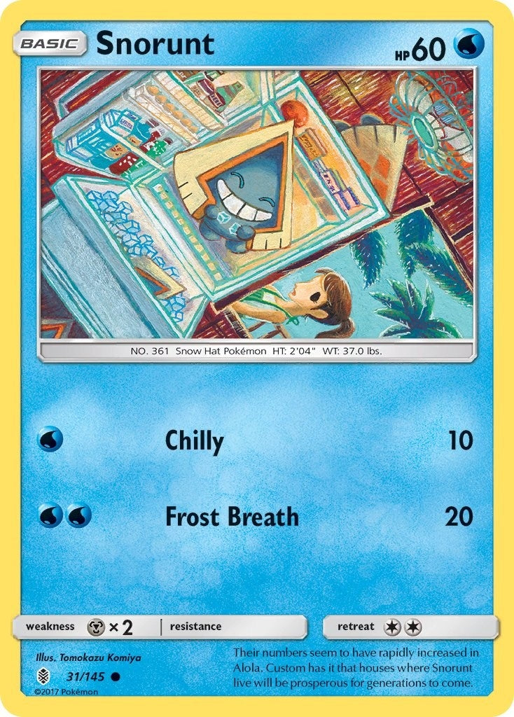 Image for Snorunt (31/145) (SM - Guardians Rising) - Pokemon