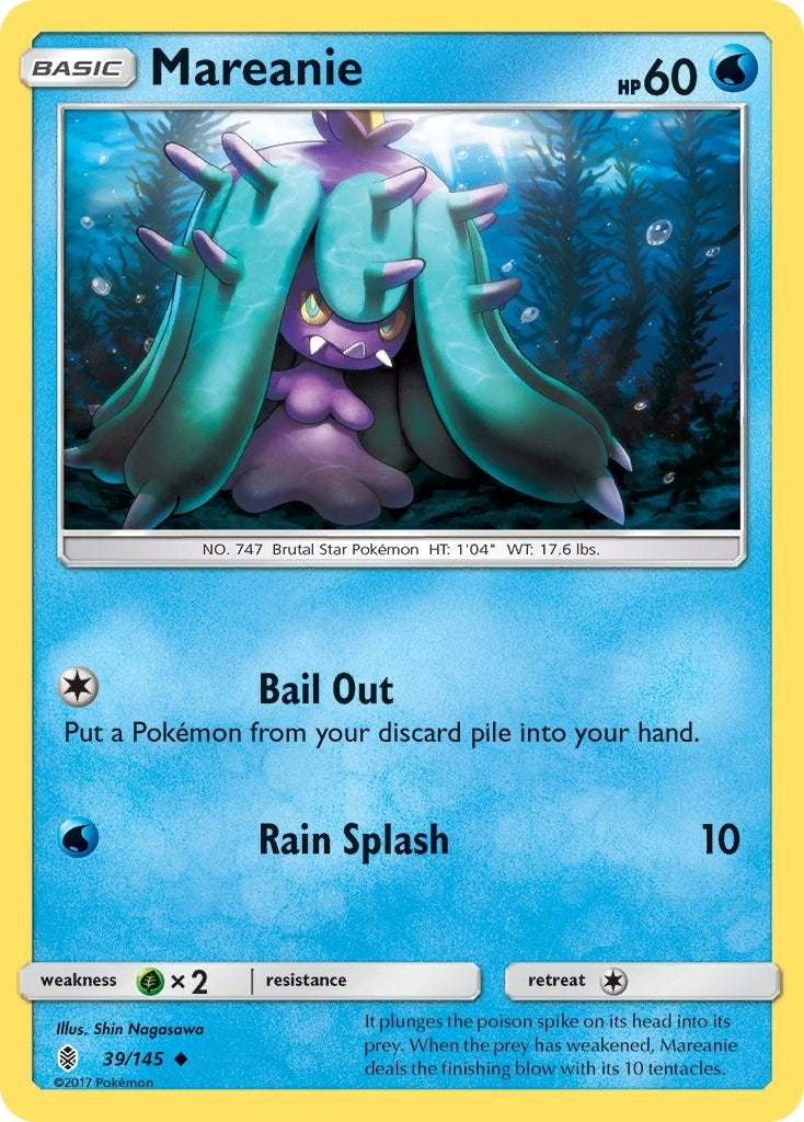 Image for Mareanie (39/145) (SM - Guardians Rising) - Pokemon