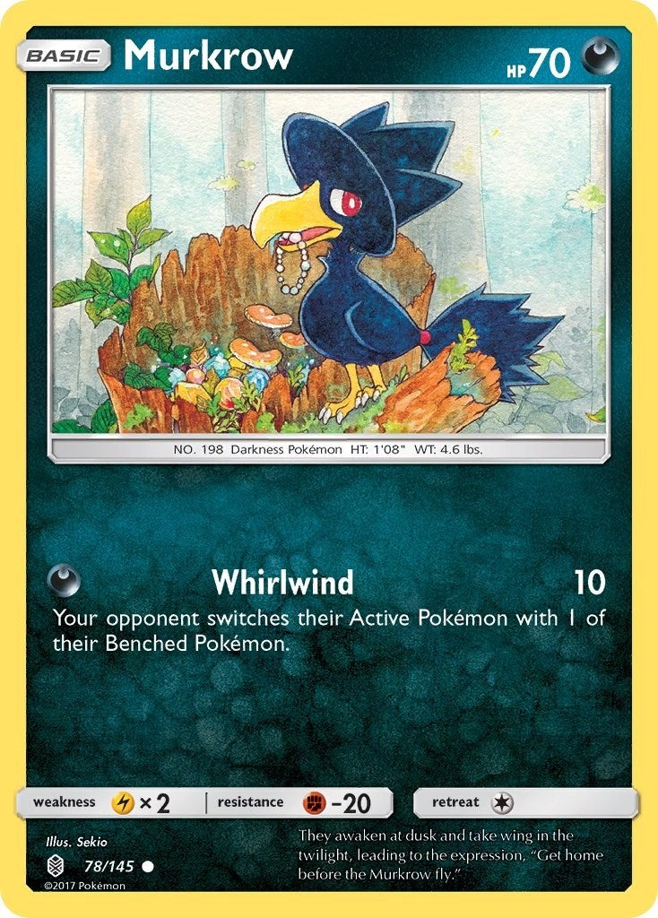 Image for Murkrow (78/145) (SM - Guardians Rising) - Pokemon