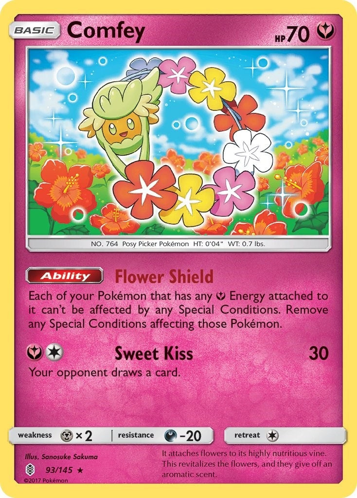 Image for Comfey (93/145) (SM - Guardians Rising) - Pokemon