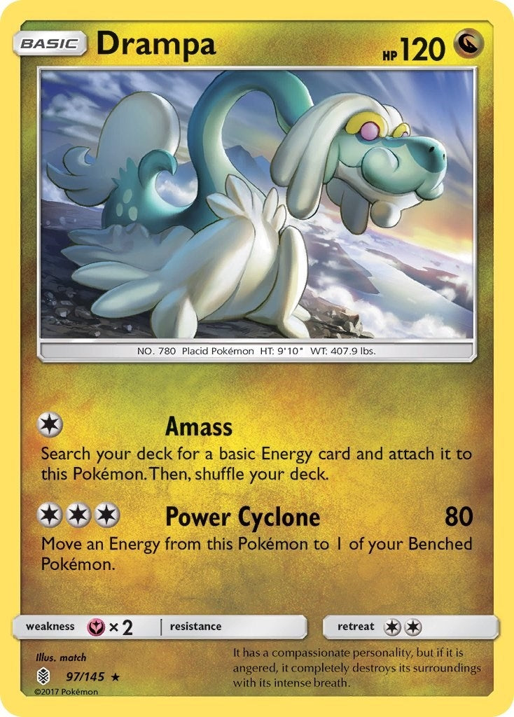 Image for Drampa (97/145) (SM - Guardians Rising) - Pokemon