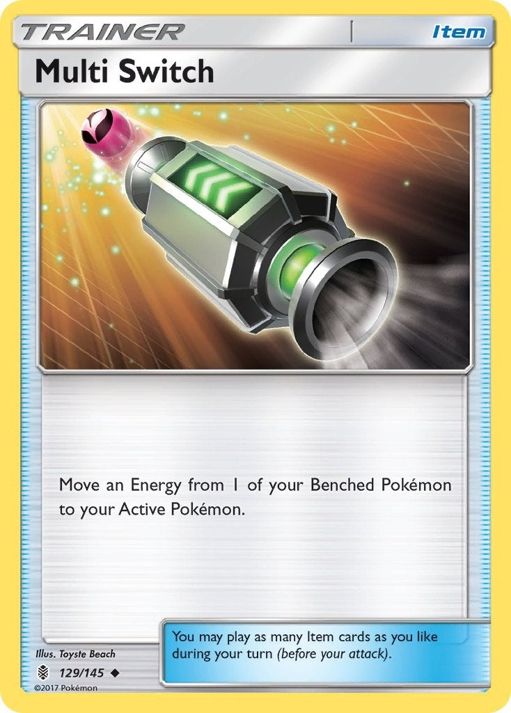 Image for Multi Switch (129/145) (SM - Guardians Rising) - Pokemon