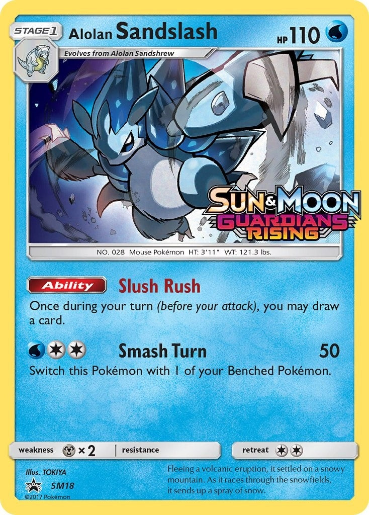 Image for Alolan Sandslash - SM18 (Prerelease) (SM18) (SM Promos) - Pokemon