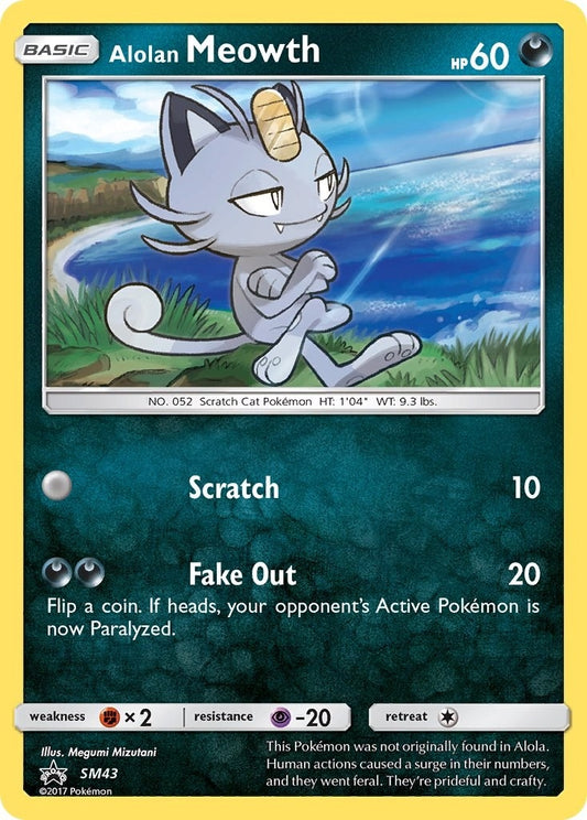 Image for Alolan Meowth - SM43 (SM43) (SM Promos) - Pokemon