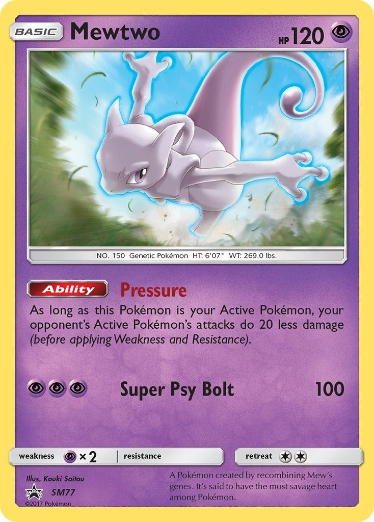 Image for Mewtwo - SM77 (SM77) (SM Promos) - Pokemon