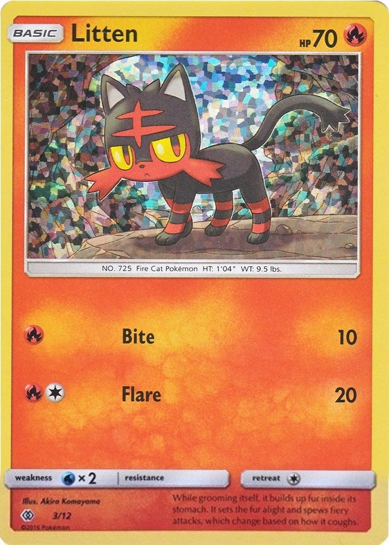 Image for Litten (003/012) (McDonald's Promos 2017) - Pokemon