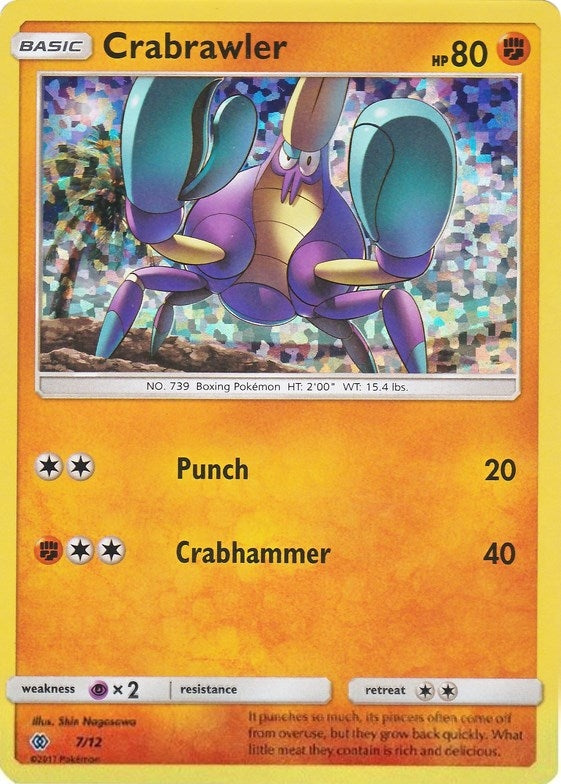Image for Crabrawler (007/012) (McDonald's Promos 2017) - Pokemon