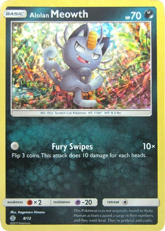 Image for Alolan Meowth (008/012) (McDonald's Promos 2017) - Pokemon